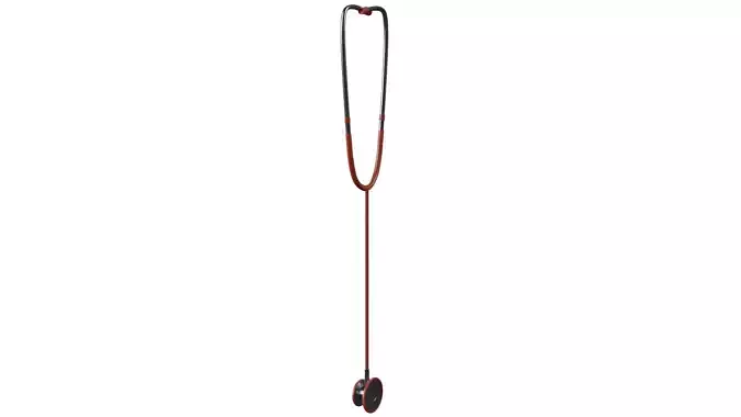Stethoscope 3D model