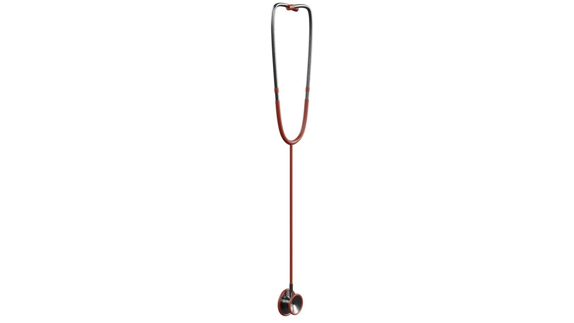 Stethoscope 3D model_4
