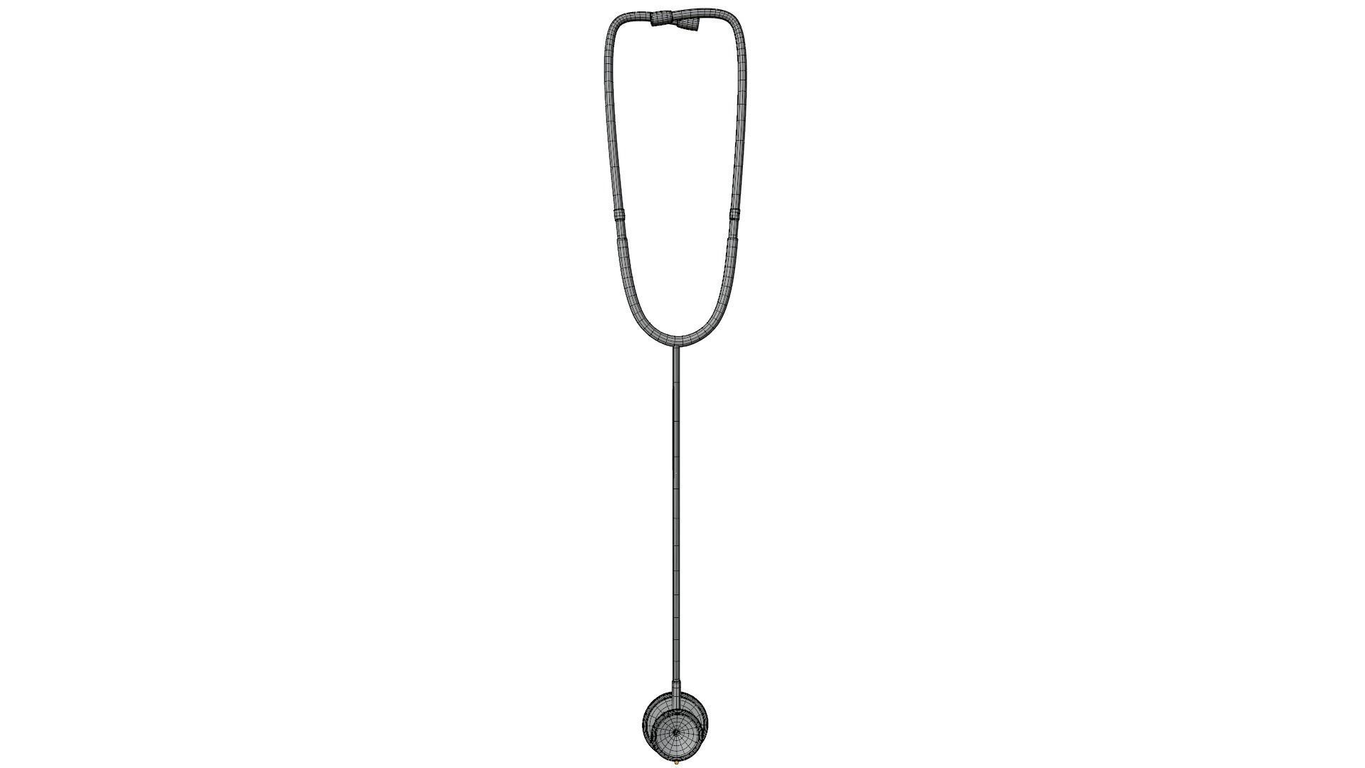Stethoscope 3D model_10