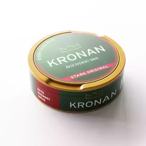 Swedish snusdosa KRONAN