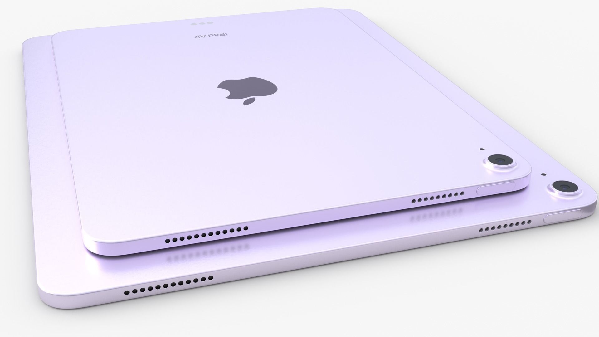 Apple iPad Air 2024 in Purple full Collection 3D model_7