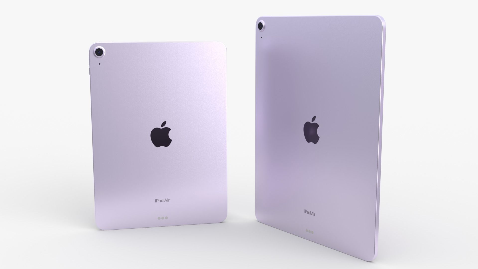 Apple iPad Air 2024 in Purple full Collection 3D model_5