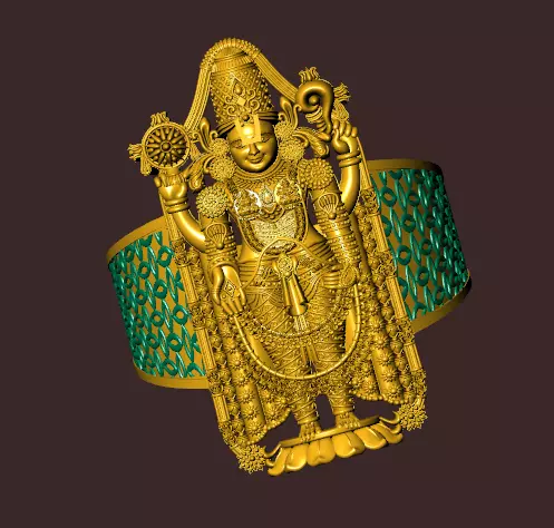 BALAJI RING 3D print model
