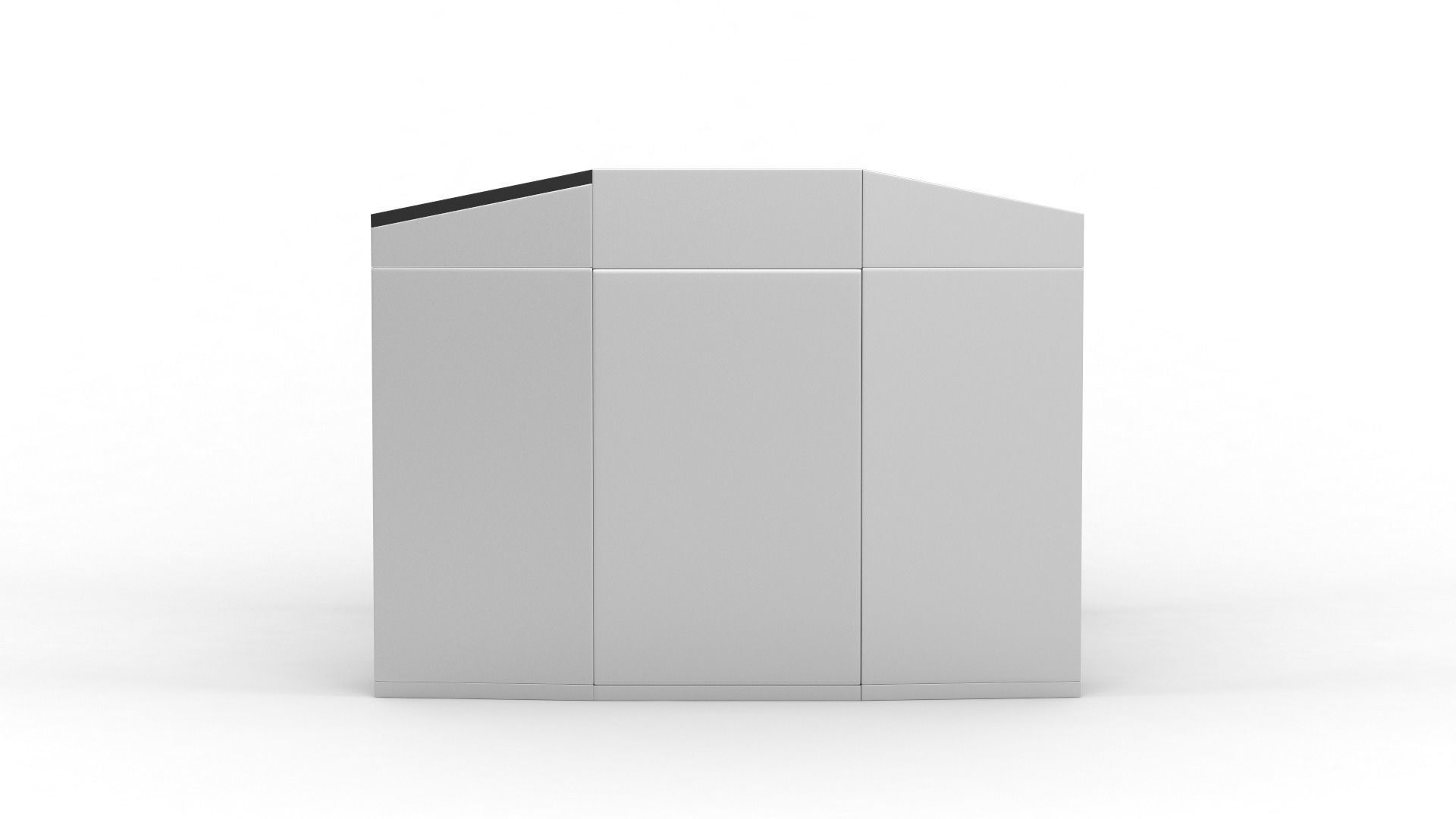 Turnstile Gate 3D model_3