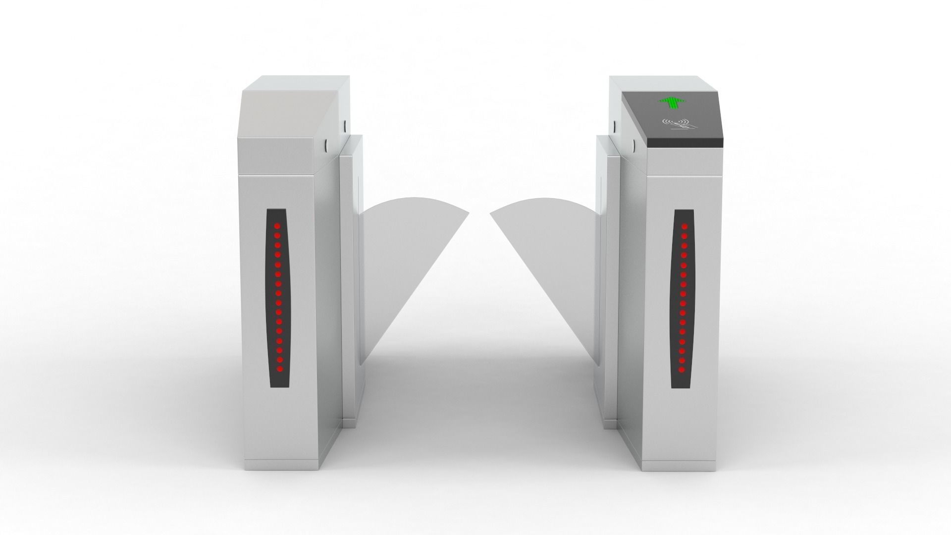 Turnstile Gate 3D model_1