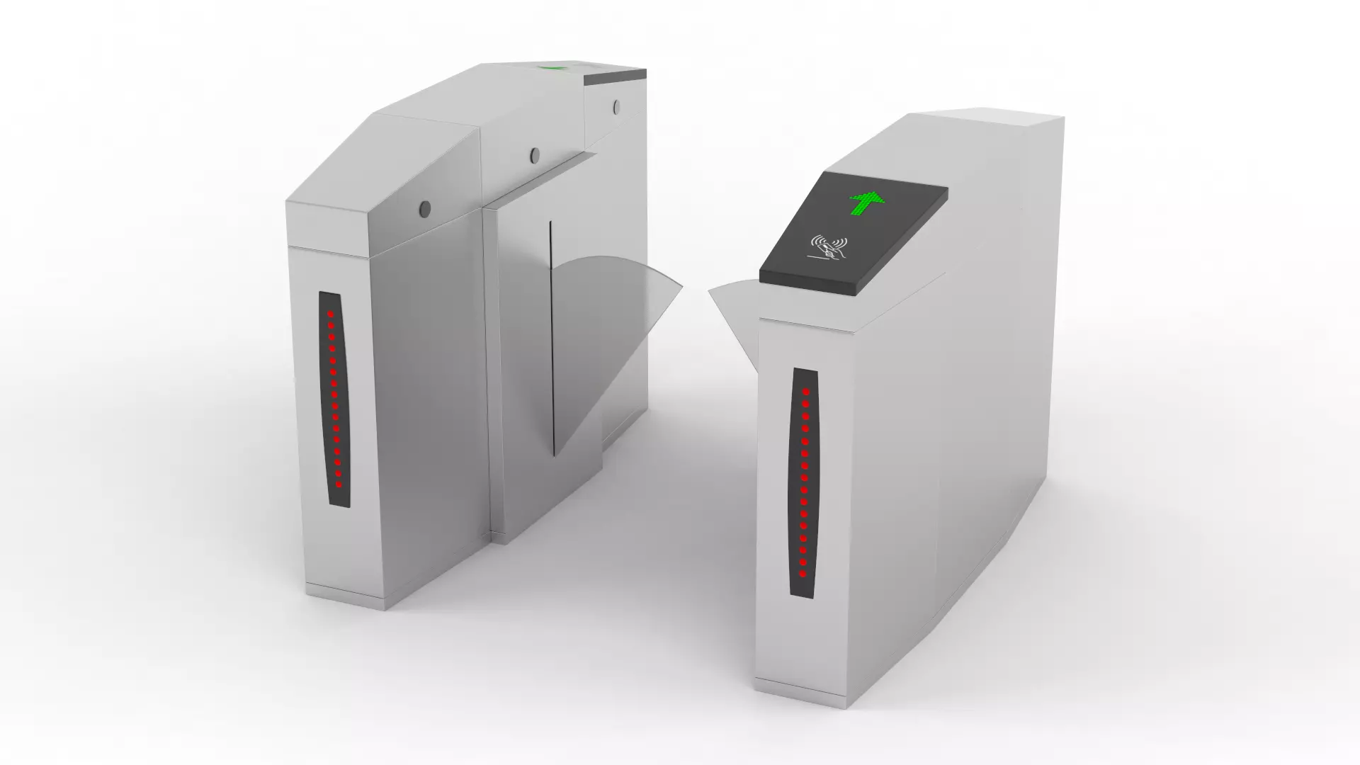 Turnstile Gate 3D model_0