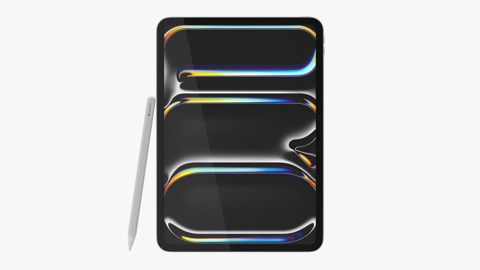 Apple iPad Pro M4 11-inch Silver 3D model_13