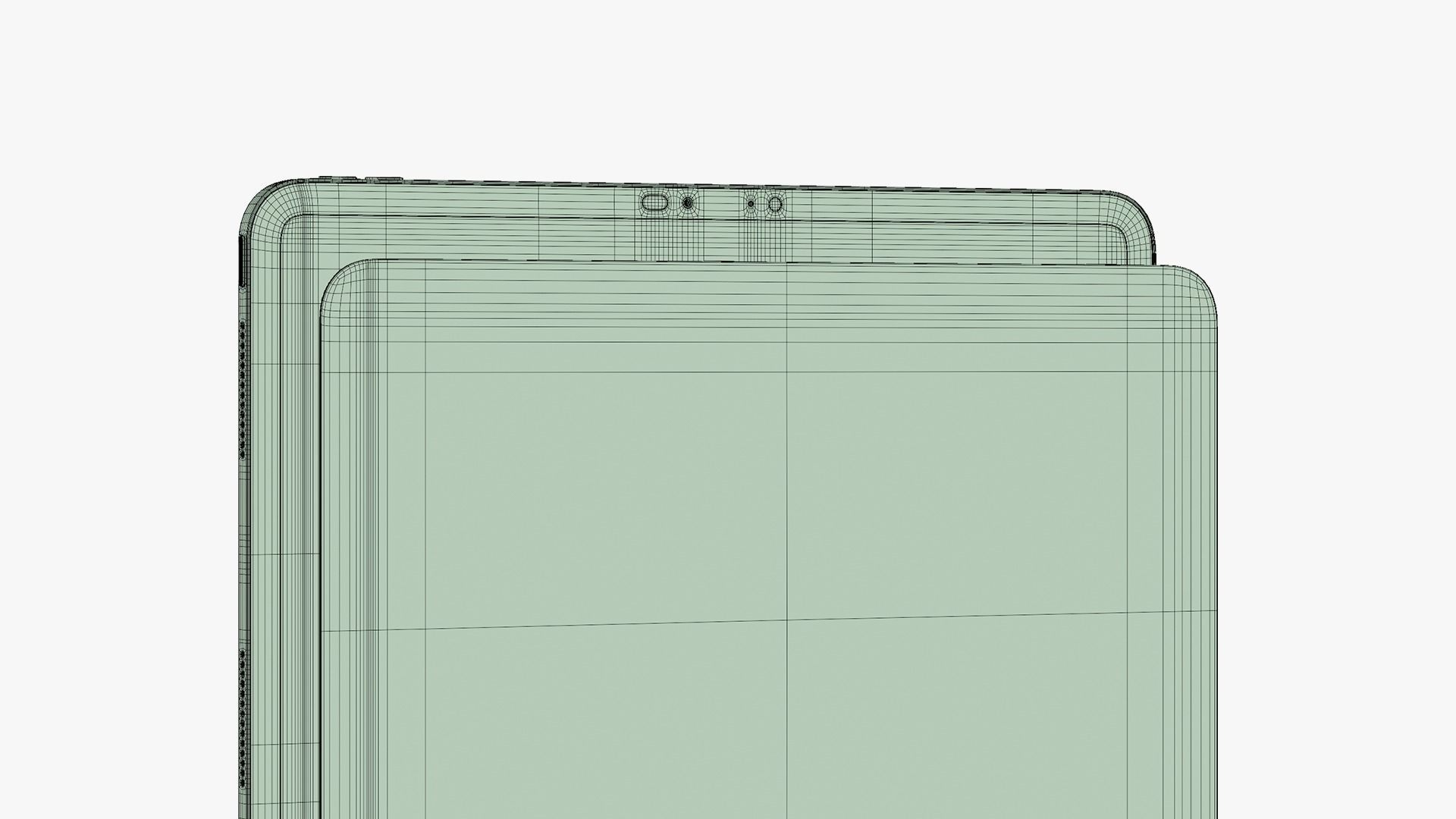 Apple iPad Pro M4 11-inch Silver 3D model_21