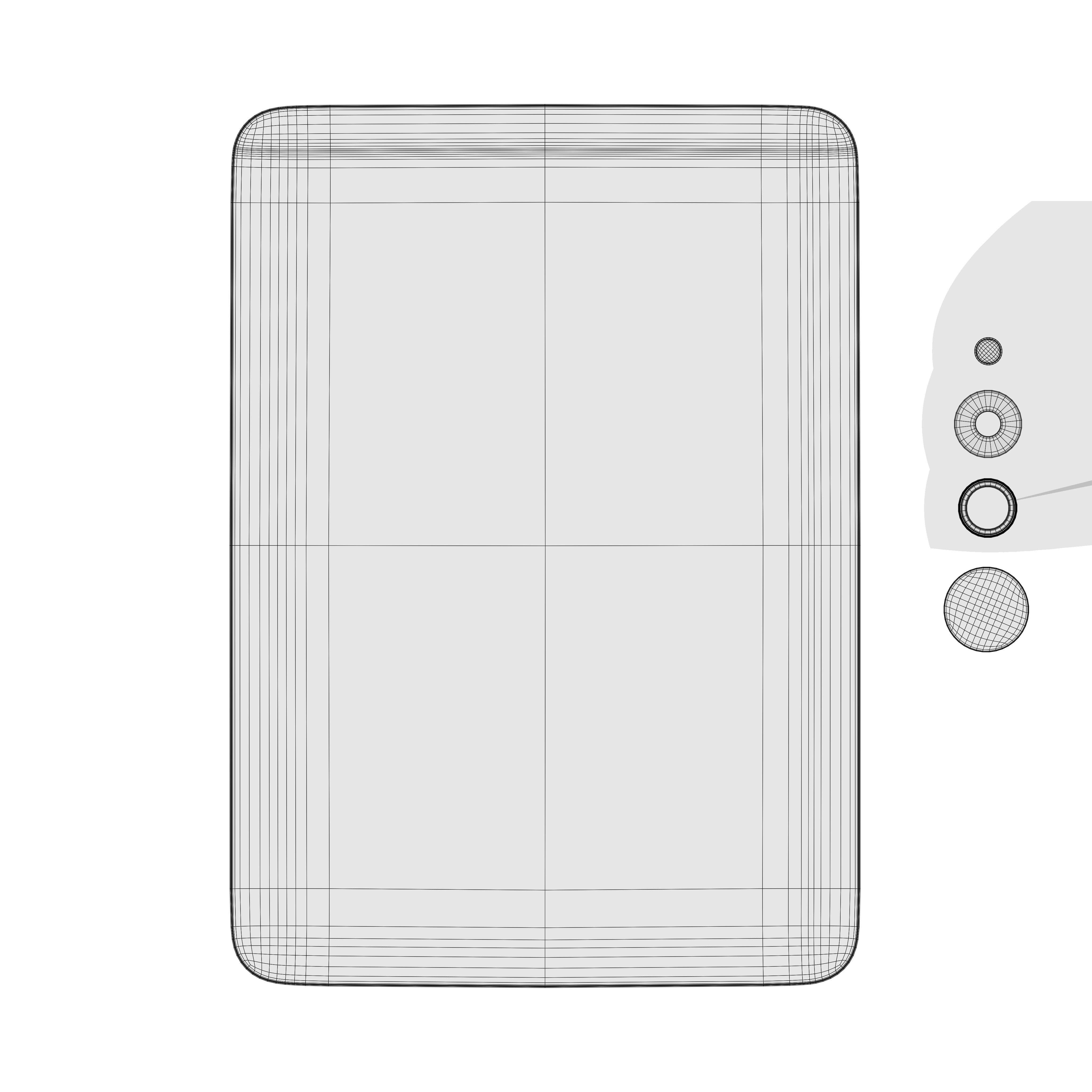 Apple iPad Pro M4 11-inch Silver 3D model_16