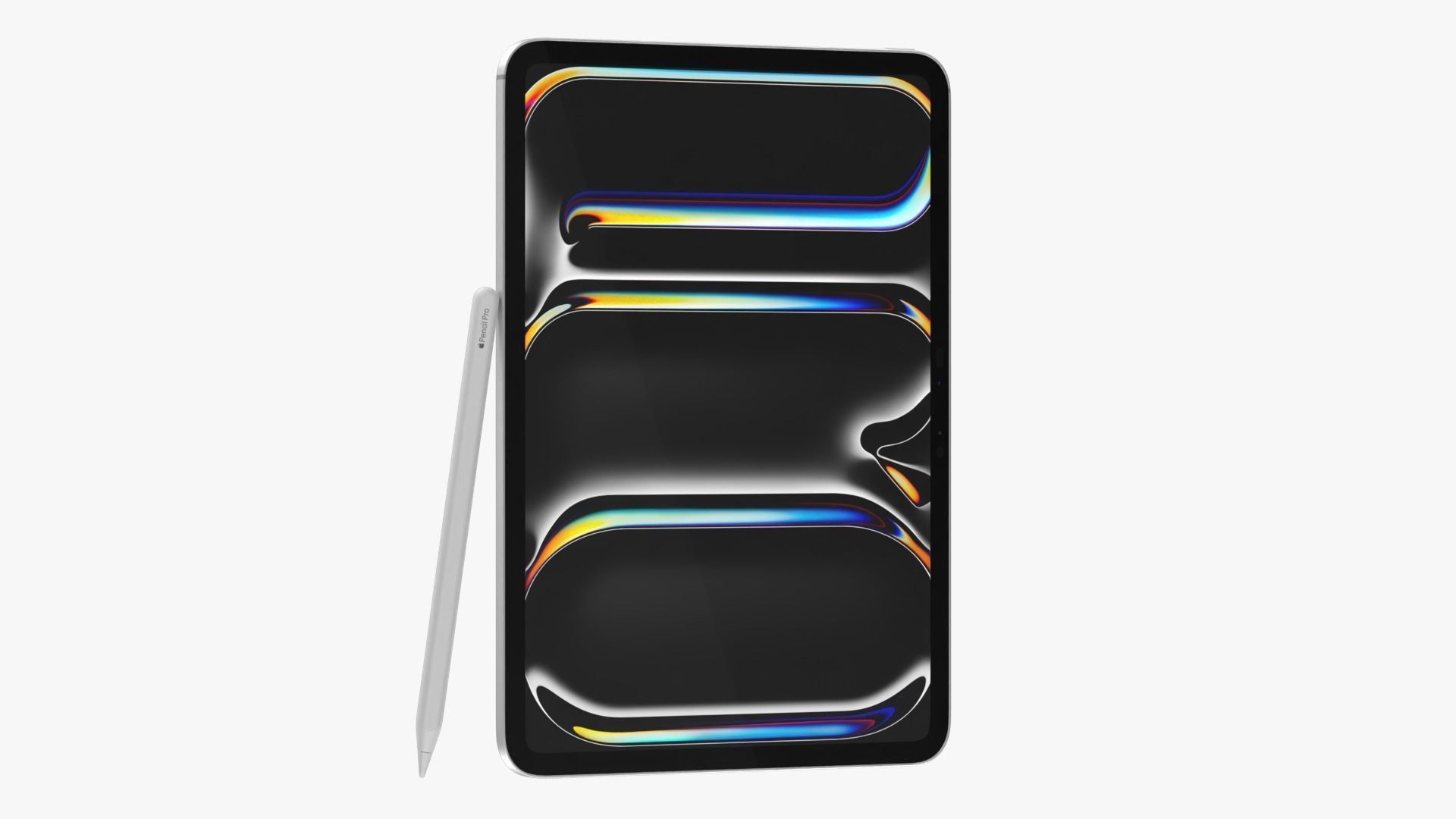 Apple iPad Pro M4 11-inch Silver 3D model_11