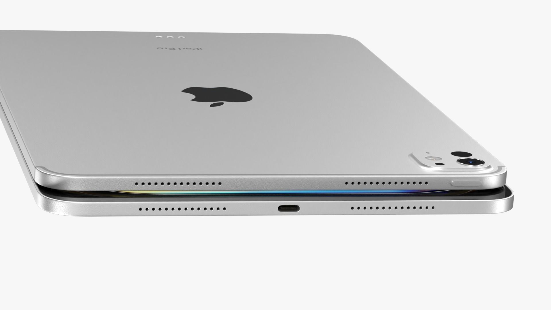 Apple iPad Pro M4 11-inch Silver 3D model_8