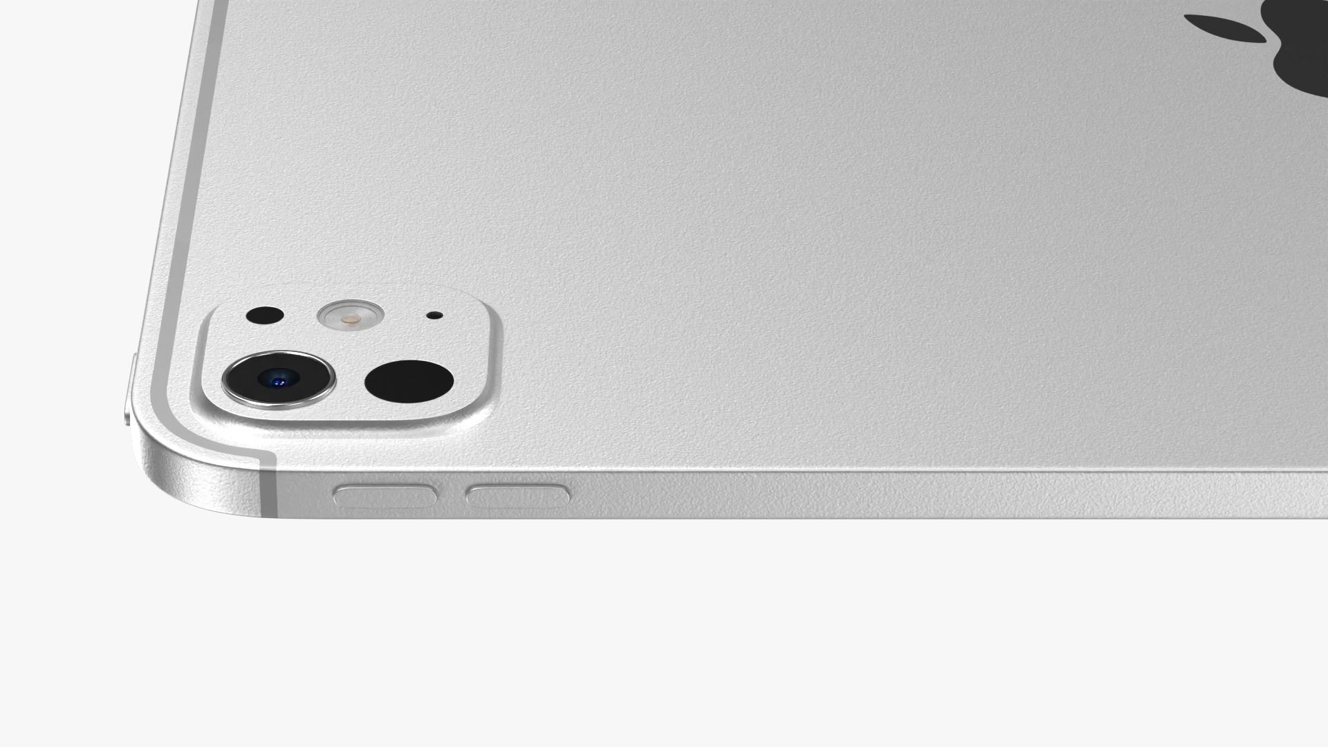 Apple iPad Pro M4 11-inch Silver 3D model_7