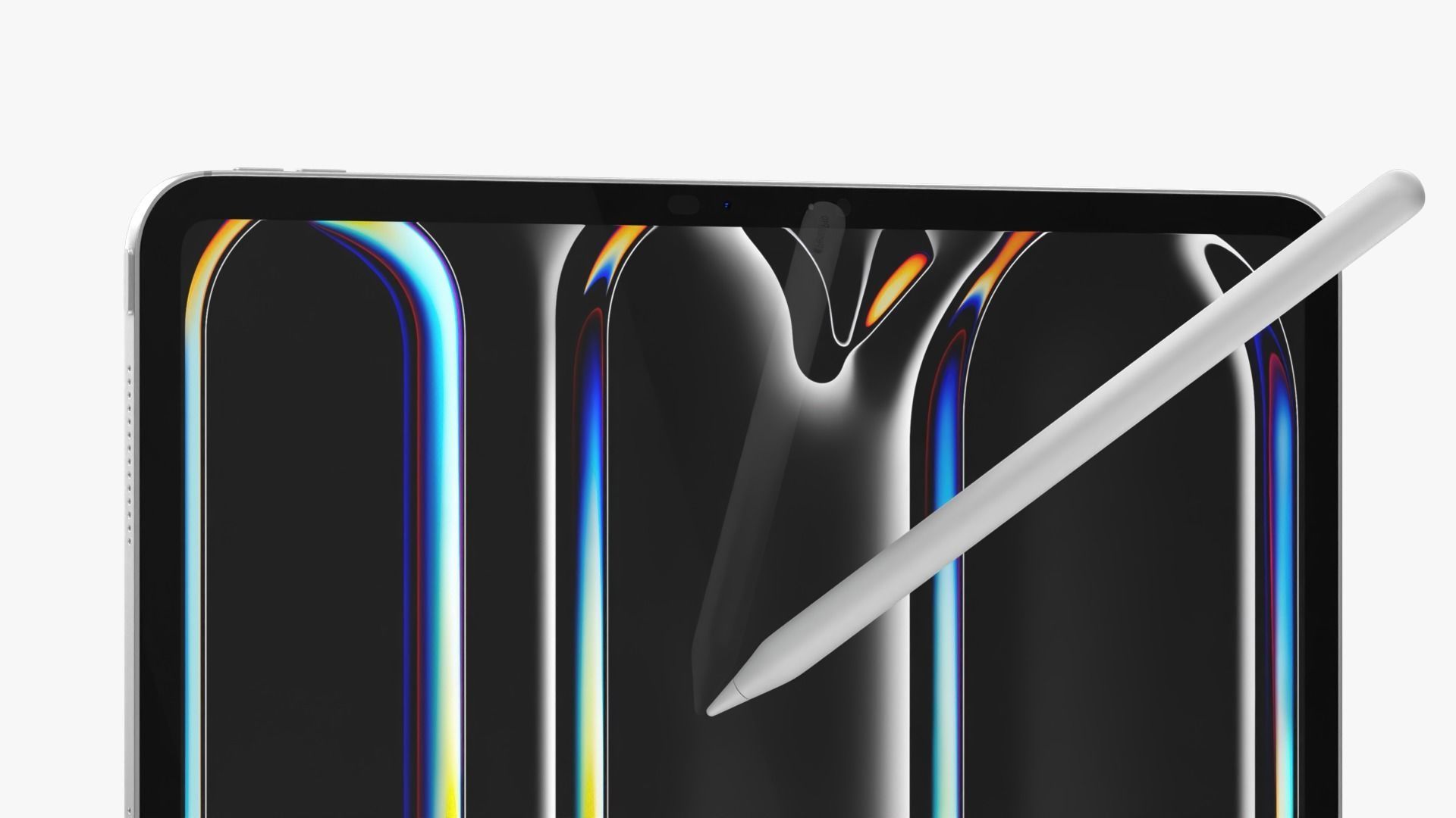 Apple iPad Pro M4 11-inch Silver 3D model_10