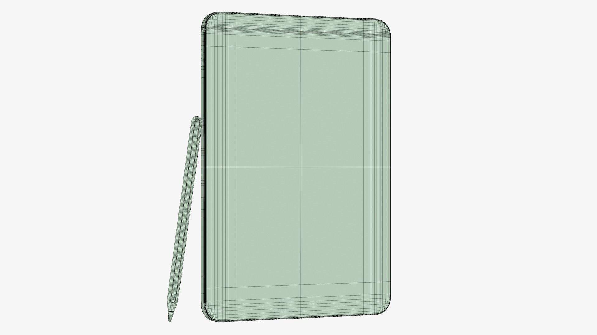 Apple iPad Pro M4 11-inch Silver 3D model_26