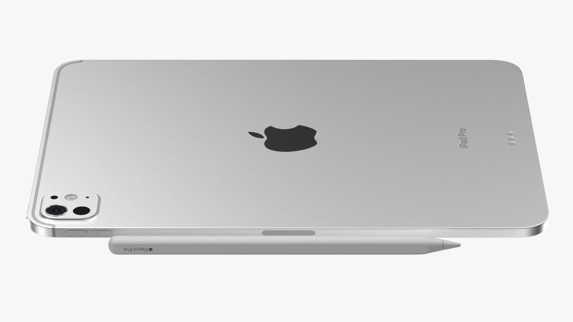 Apple iPad Pro M4 11-inch Silver 3D model_5
