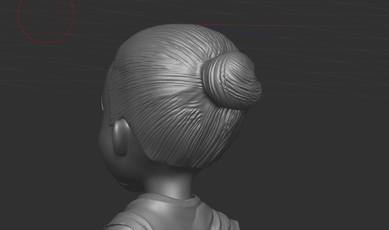 Cartoon Ninja 3D print model_4