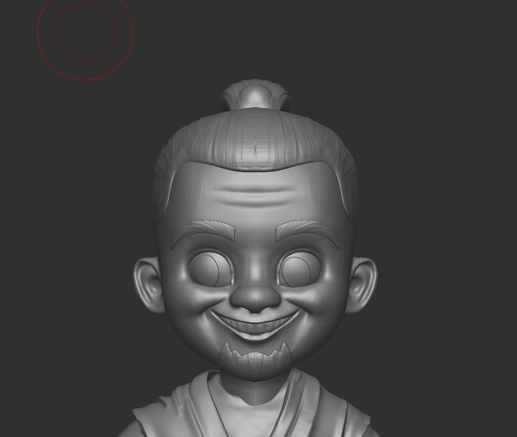 Cartoon Ninja 3D print model_3