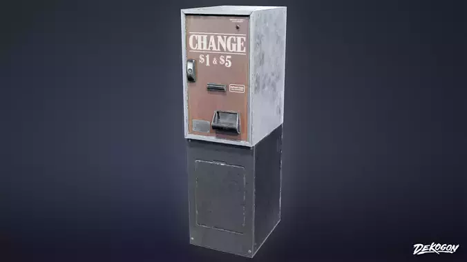 ARCADE - Change Machine 01 - LOW POLY