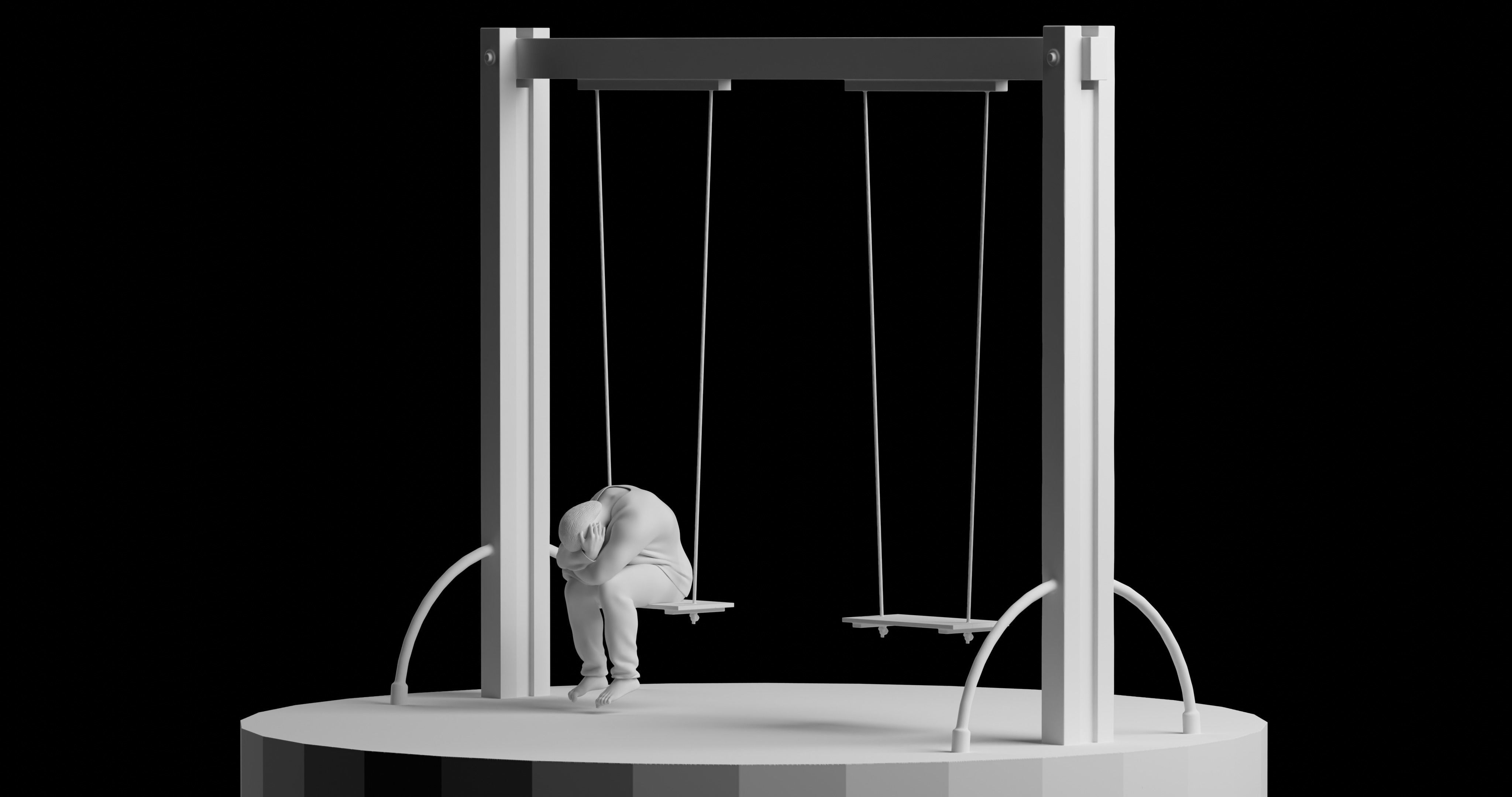 SHE LEFT 3D print model_8