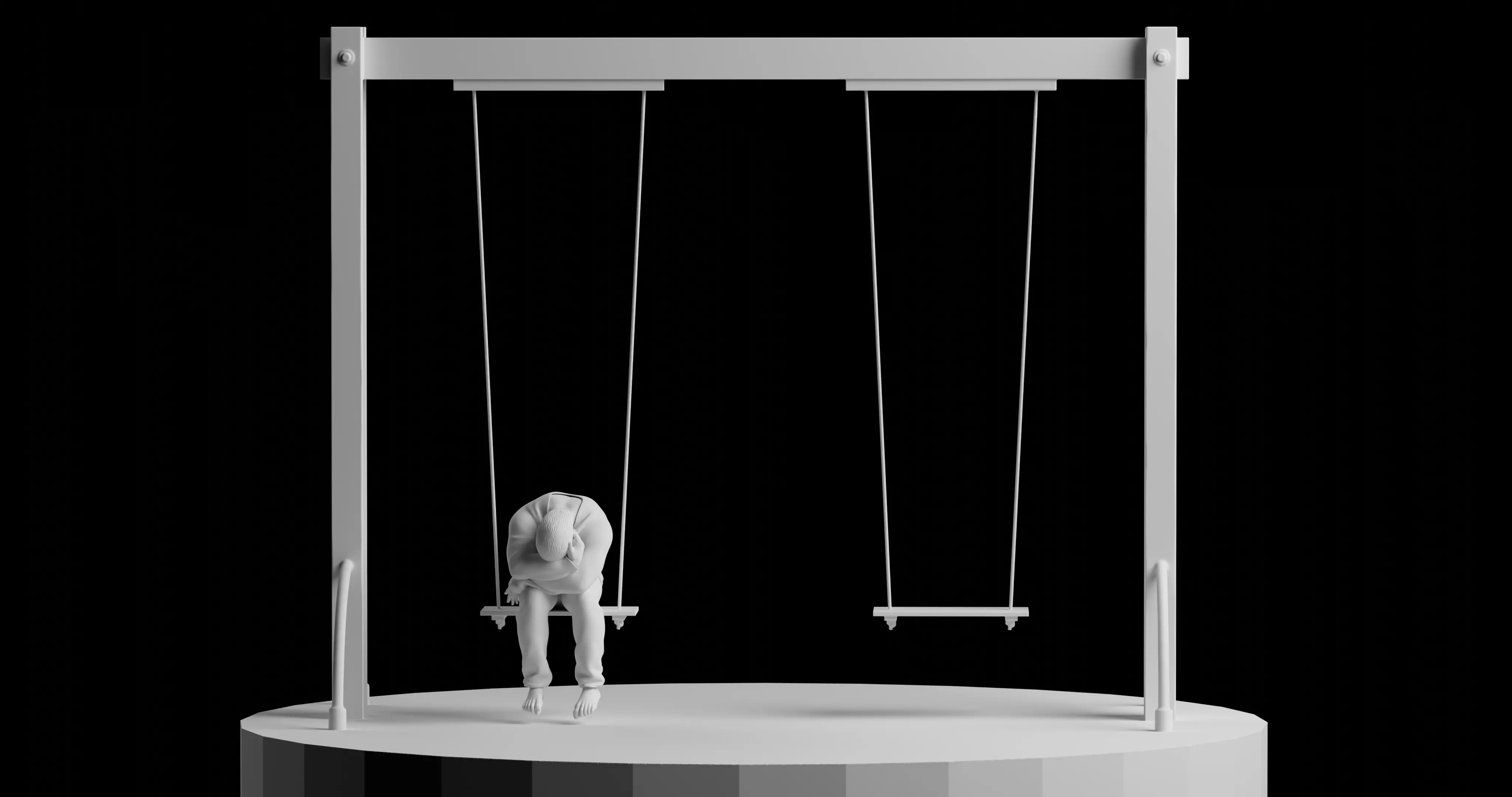 SHE LEFT 3D print model_0