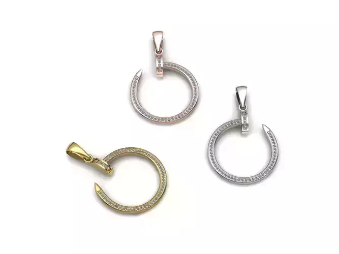 Nail Pendant 
