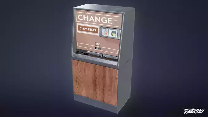 ARCADE - Change Machine 03 - LOW POLY