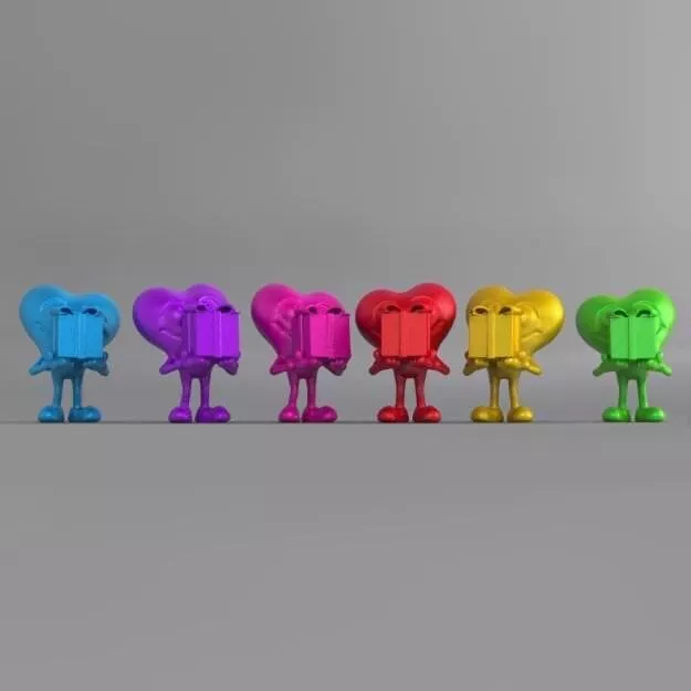 Gift from the Heart Free 3D print model
