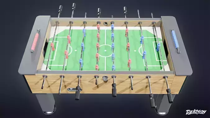 ARCADE - Foosball 01 - LOW POLY