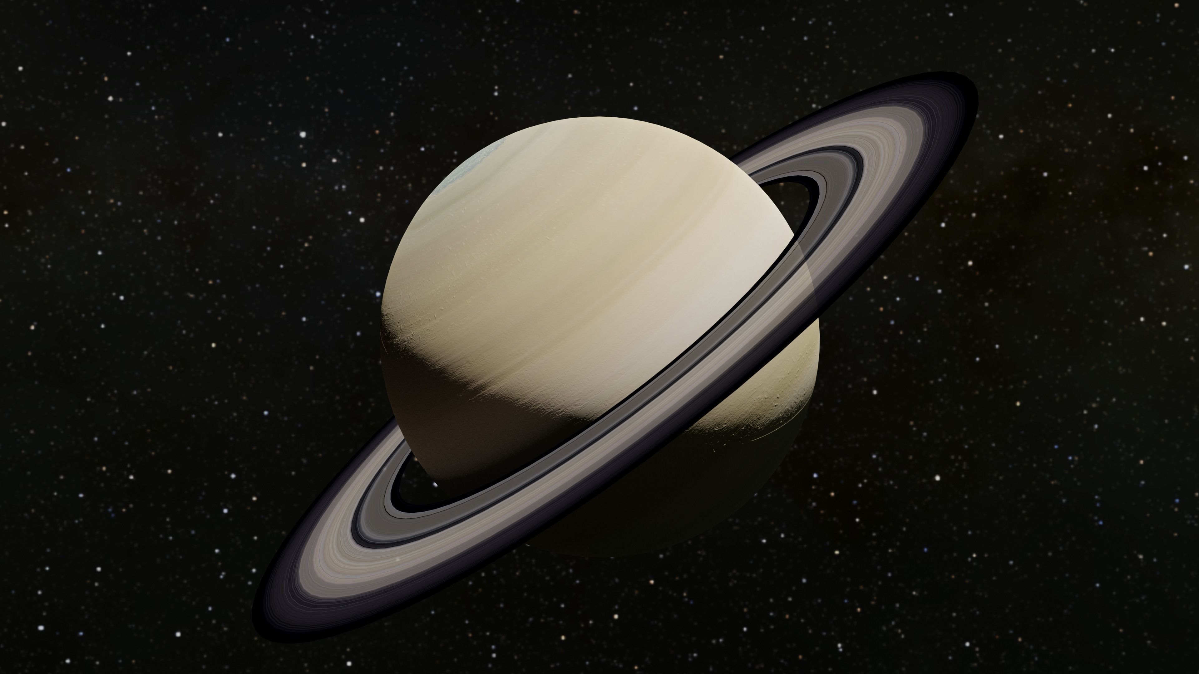 Saturn 3D Model Low-poly 3D model_3