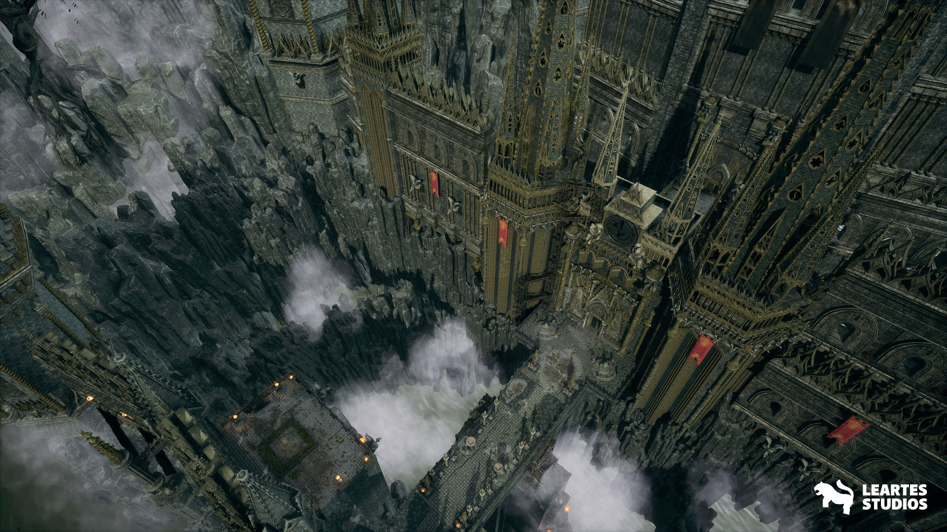 Dark Fantasy Castle Megapack Low-poly 3D model_7