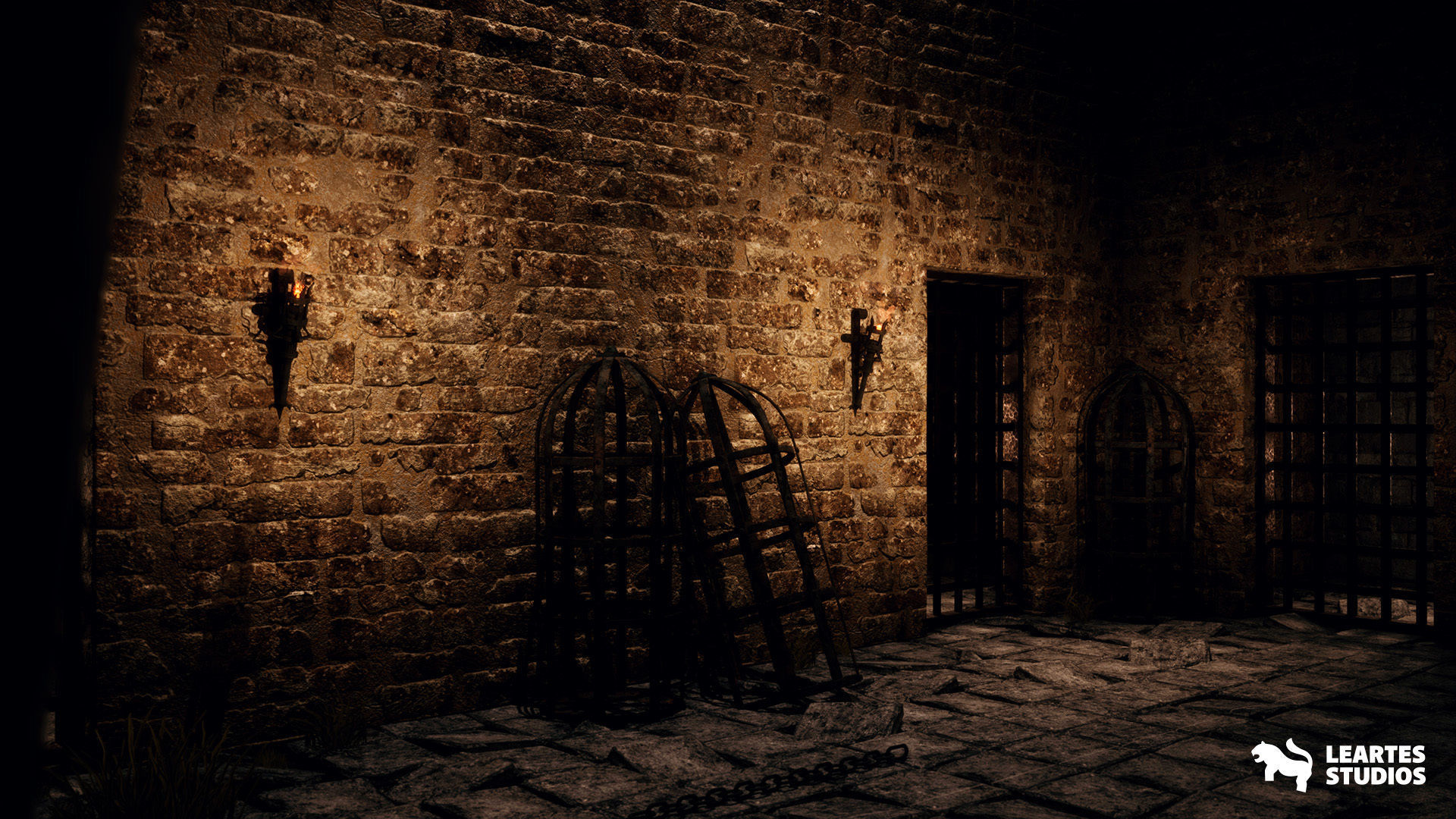 Dark Fantasy Castle Megapack Low-poly 3D model_15