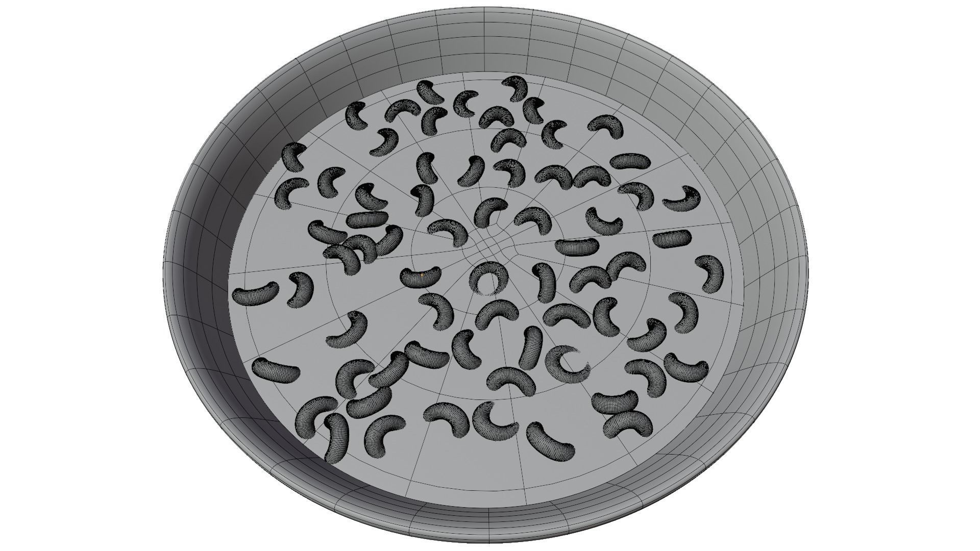 Bowl of Cereals 3D model_13