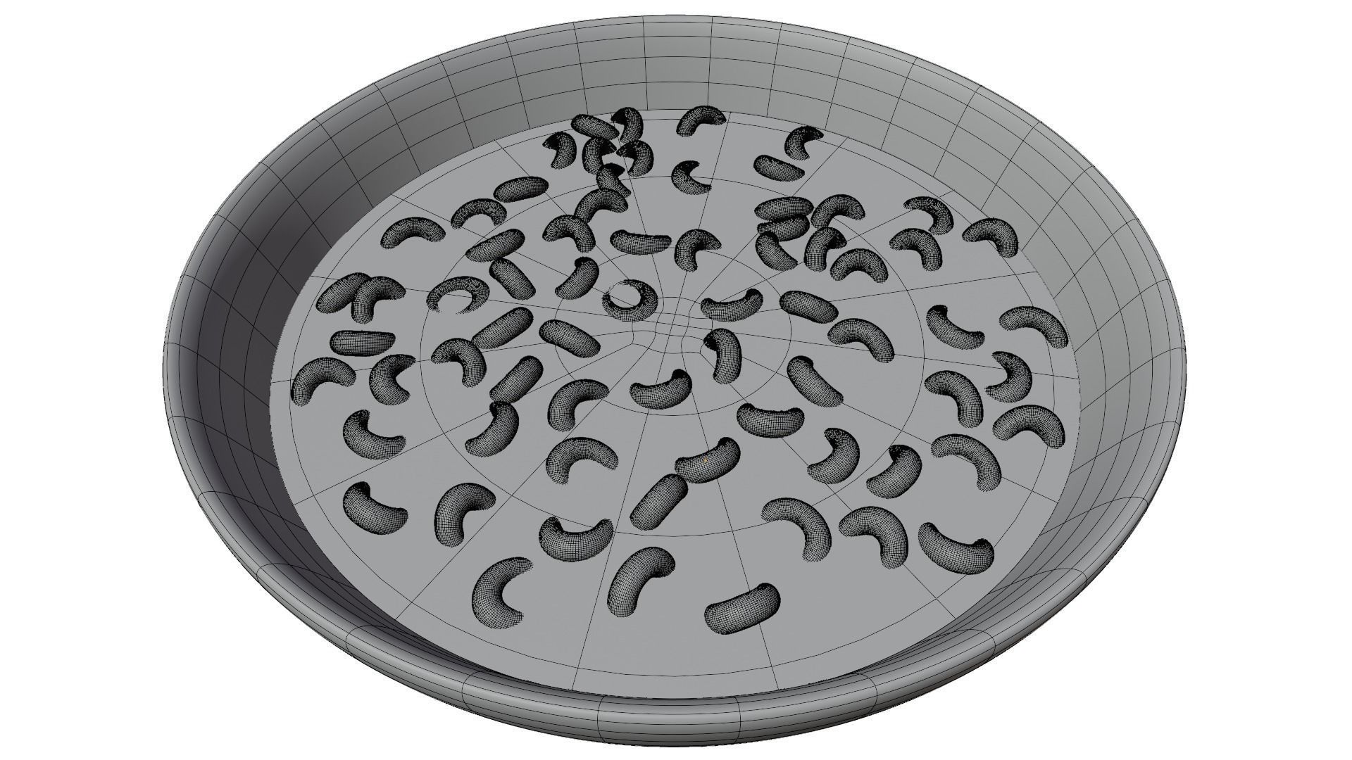 Bowl of Cereals 3D model_8