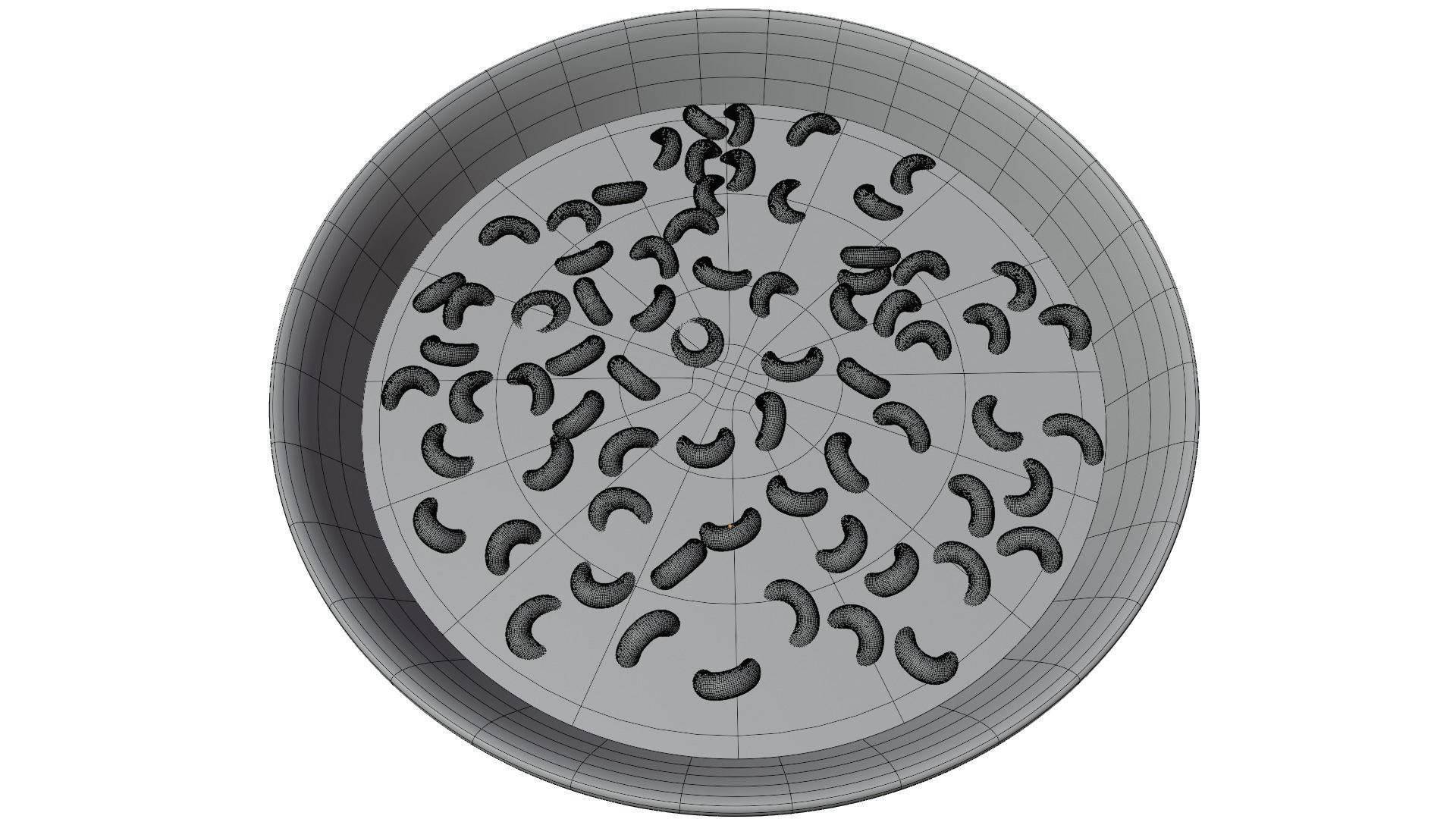 Bowl of Cereals 3D model_10