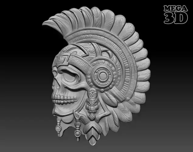 Roman Skull basrelief 240517 03