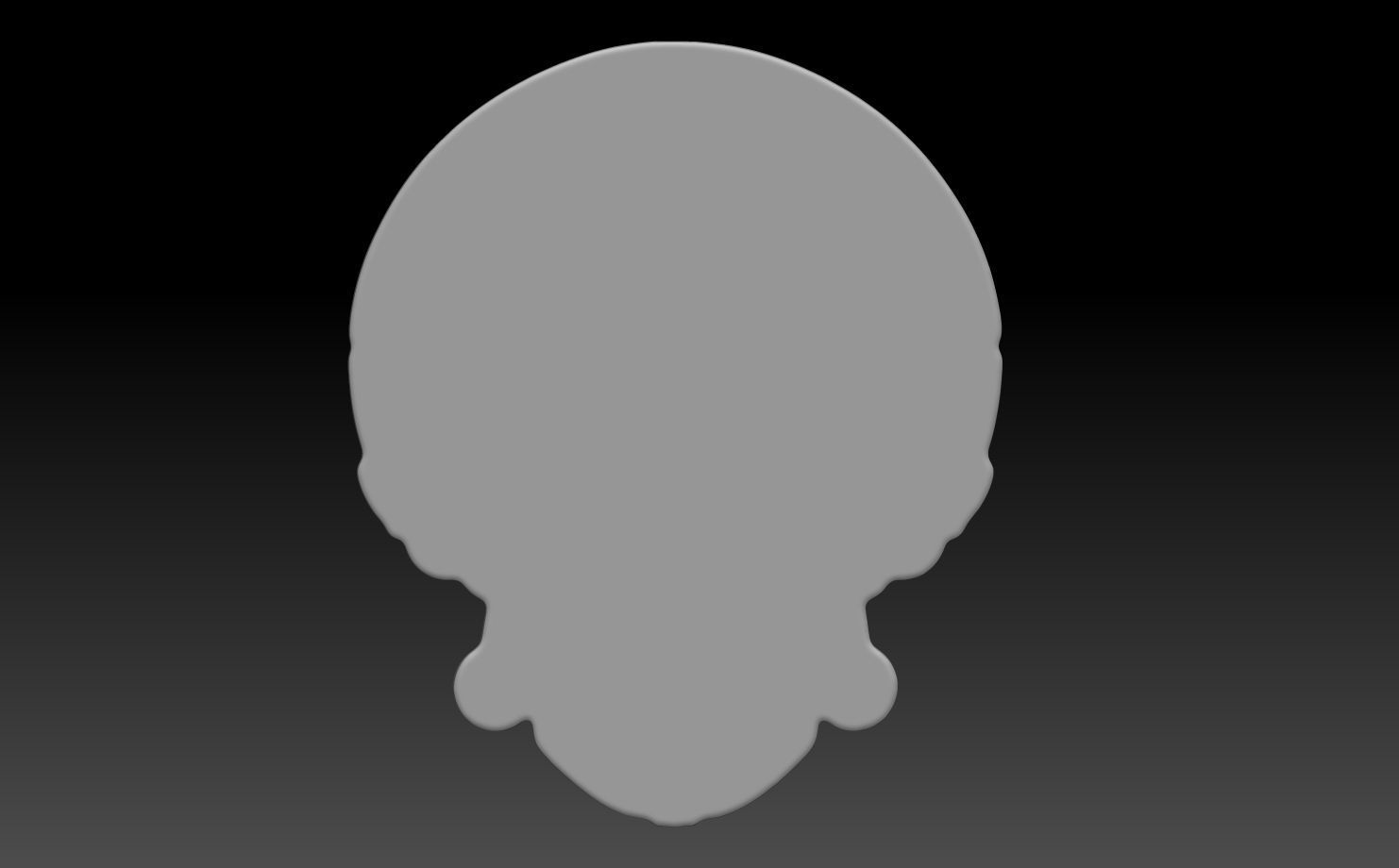 Mayan Skull basrelief 240517 02 3D print model_5