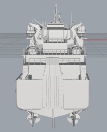 MV Clansman Calmac RO-PAX Ferry 3D print model_2
