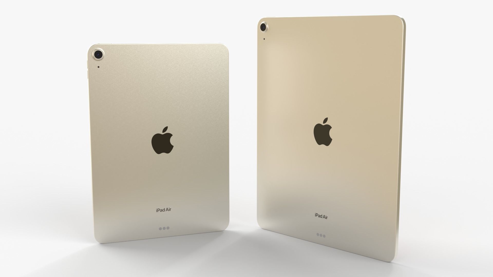Apple iPad Air 2024 in Starlight full Collection 3D model_5
