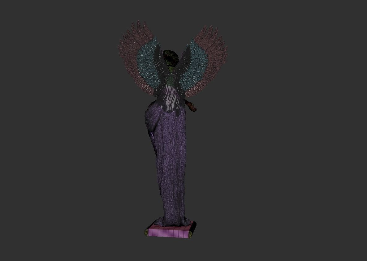 Angel by Benjamin victor artist 3D print model_7