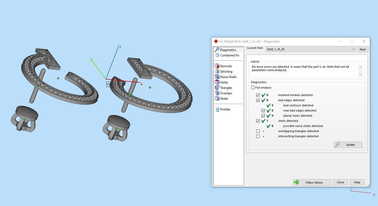 Tiffany Earrings 3D print model_3