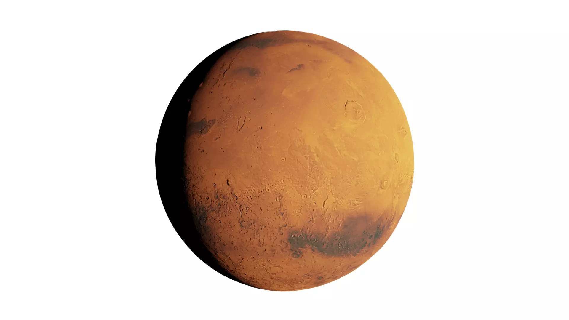 Mars 3D Model Low-poly 3D model
