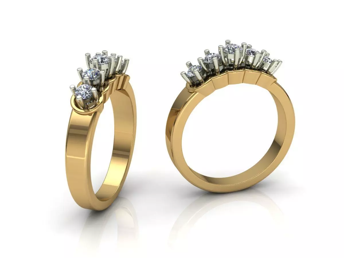 Gold RIng 3D print model