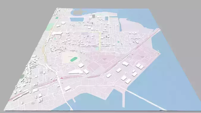 Cityscape Manama Kingdom of Bahrain 