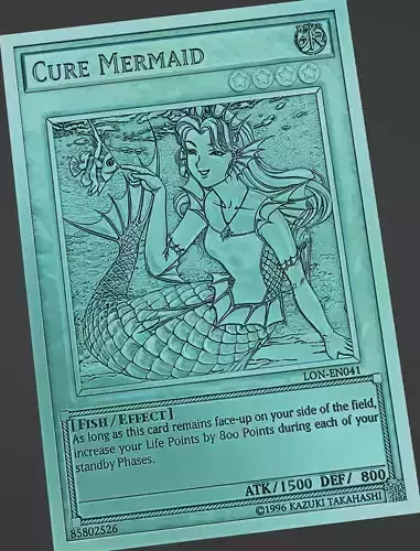 CURE MERMAID - YU-GI-OH 3D print model