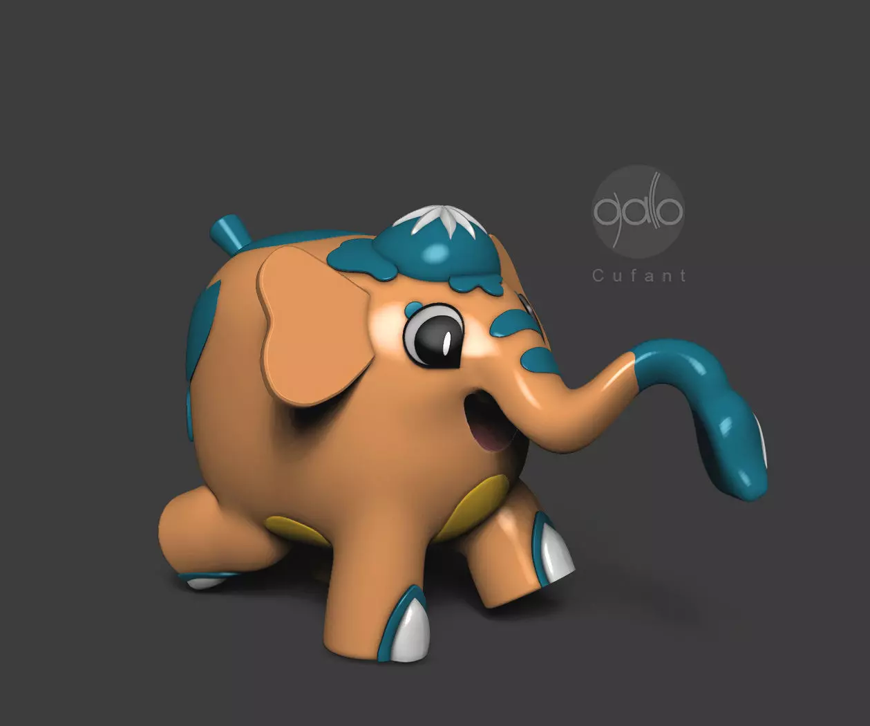 cufant 3D print model_0