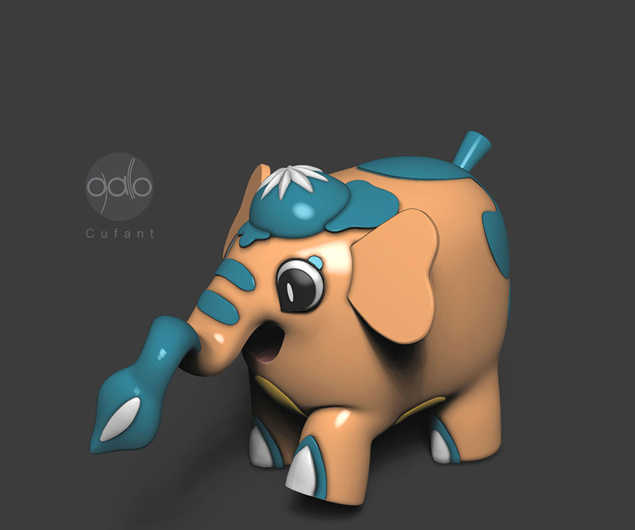 cufant 3D print model_2