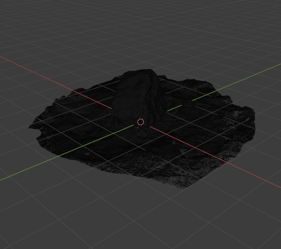 Stone in Snow 3D model_36