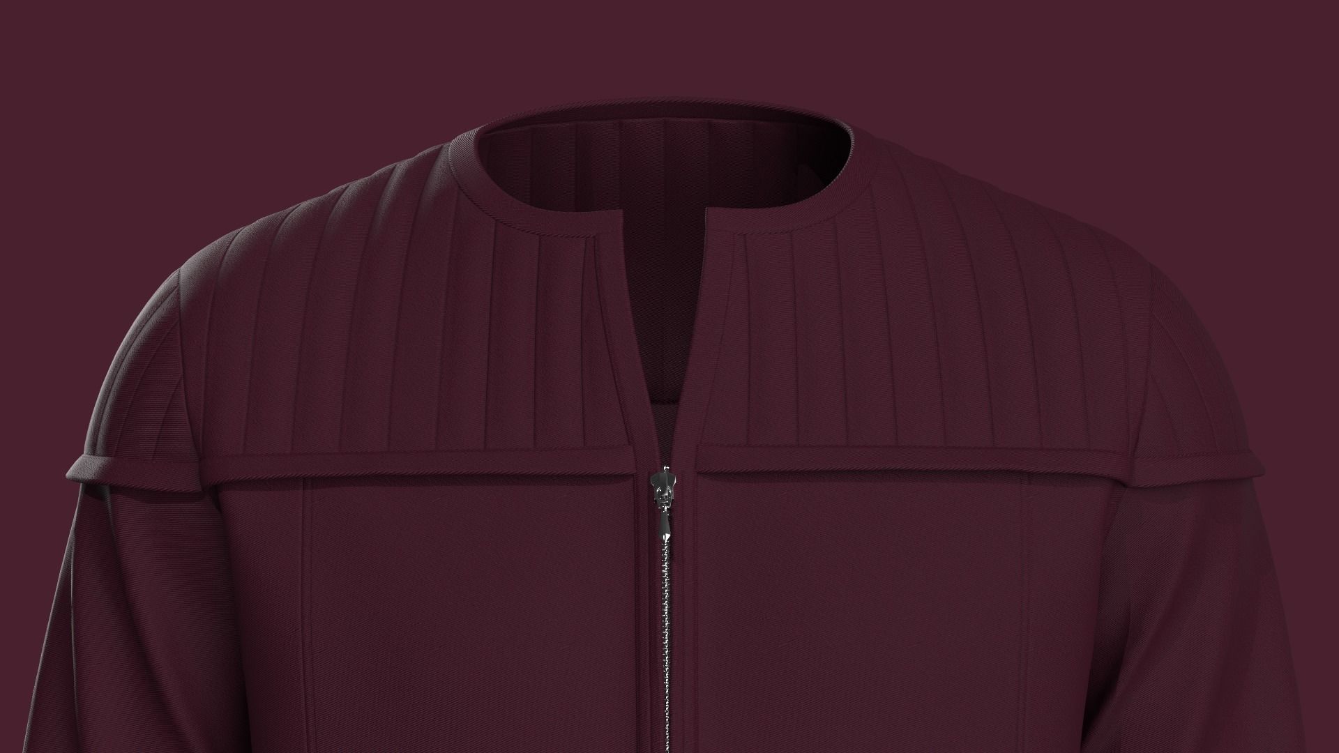 6 Premium Jacket in 1 With CLO File 3D model_16