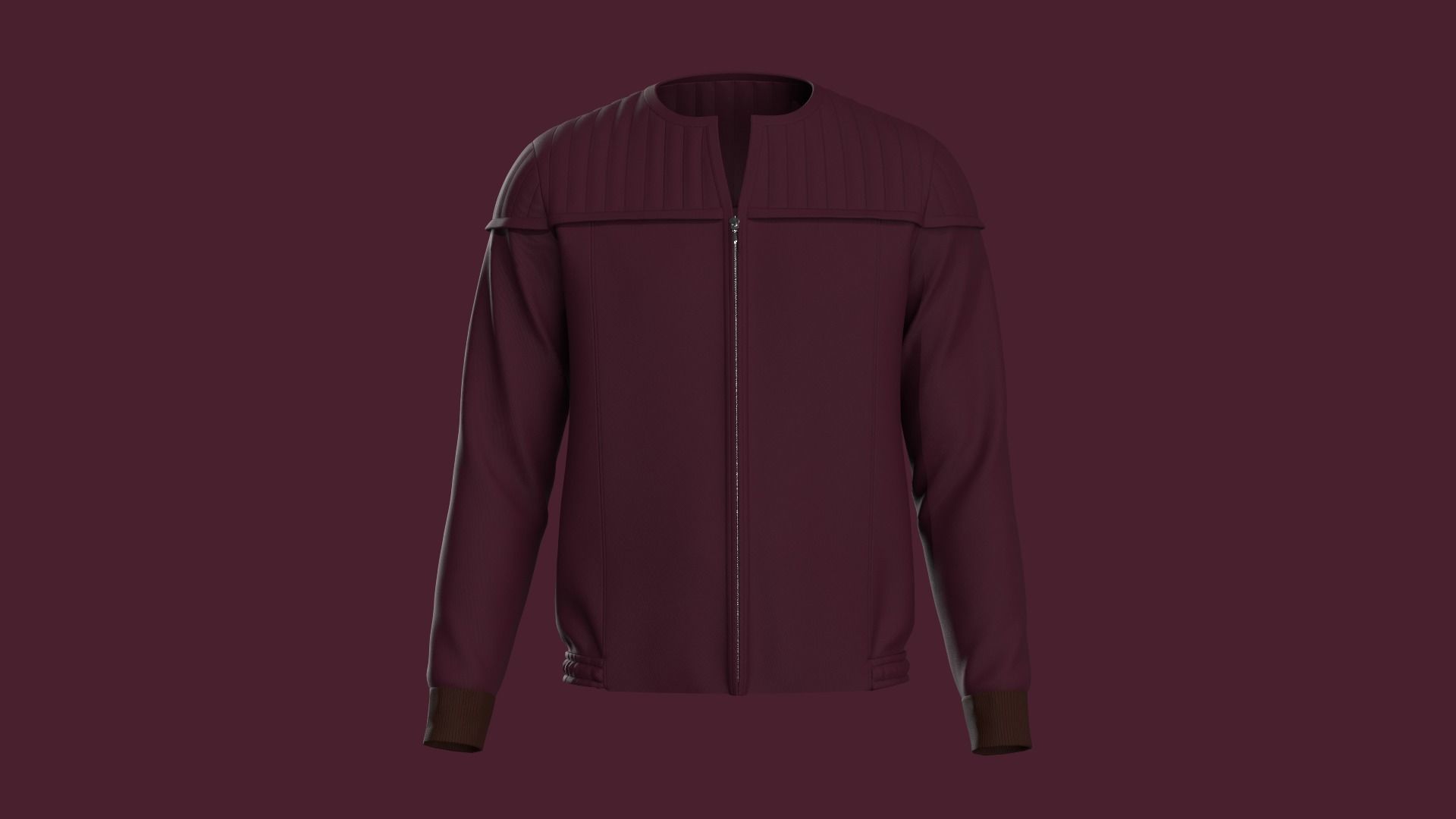 6 Premium Jacket in 1 With CLO File 3D model_12