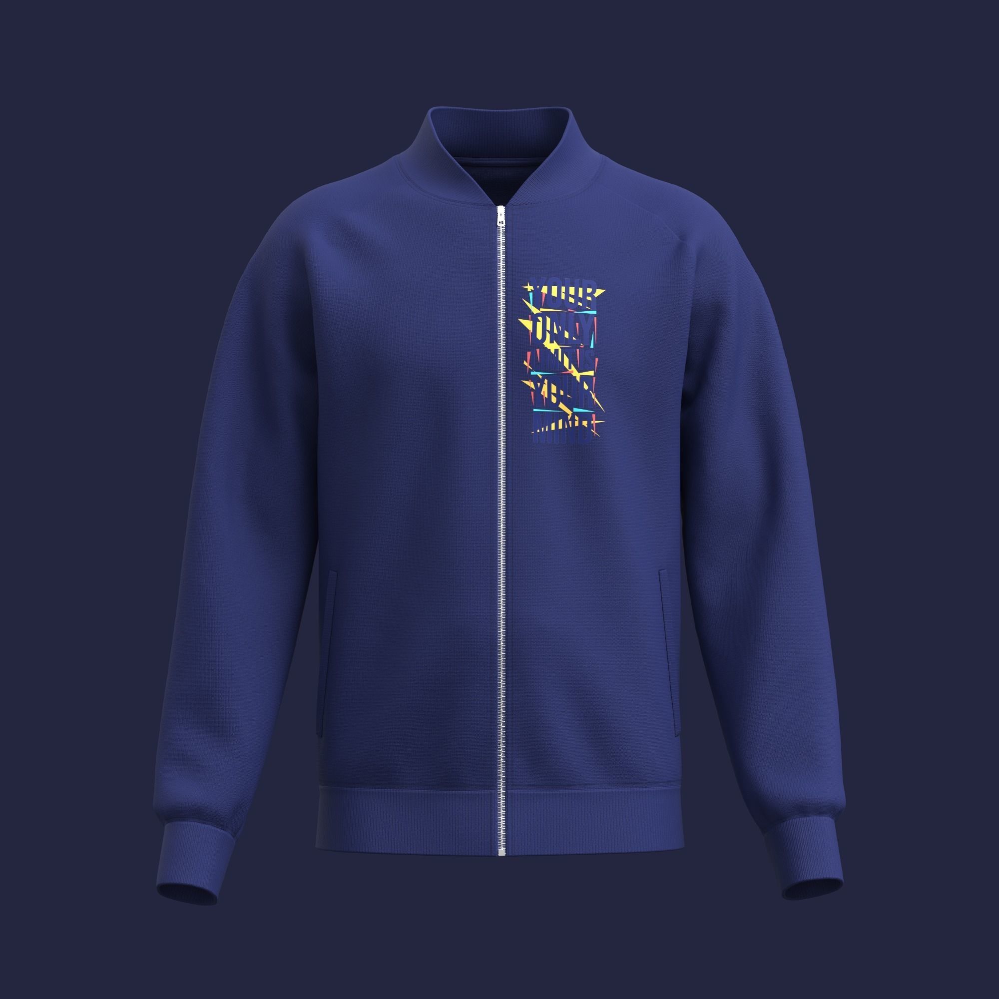 6 Premium Jacket in 1 With CLO File 3D model_6